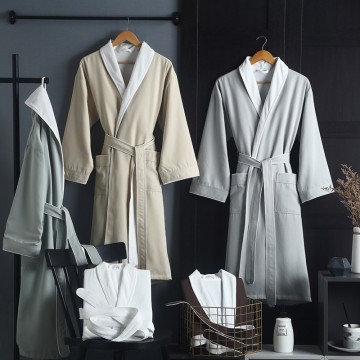 Soft Microfiber Bathrobe...